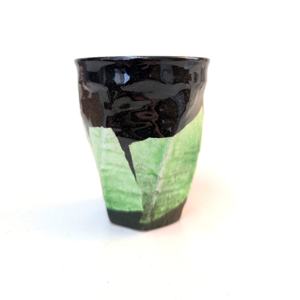 Kutani Porcelain Tableware Silver Leaf
